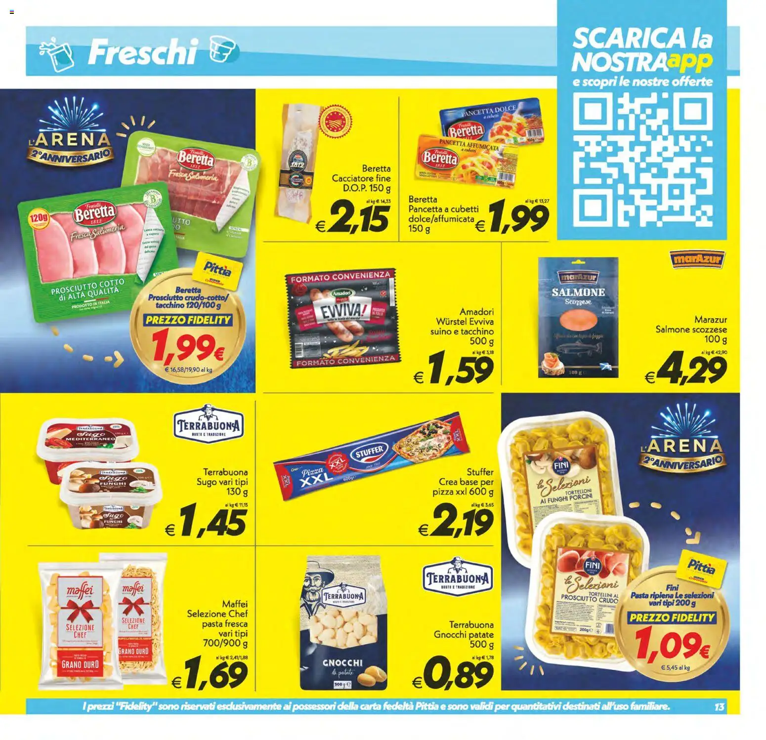 Anteprima dell'opuscolo SuperConveniente volantino Misterbianco dal negozio SuperConveniente valido da 23/10/2026 - Pizza, Pasta, Gnocchi, Funghi, Wurstel, Pancetta, Sugo, Tortelloni