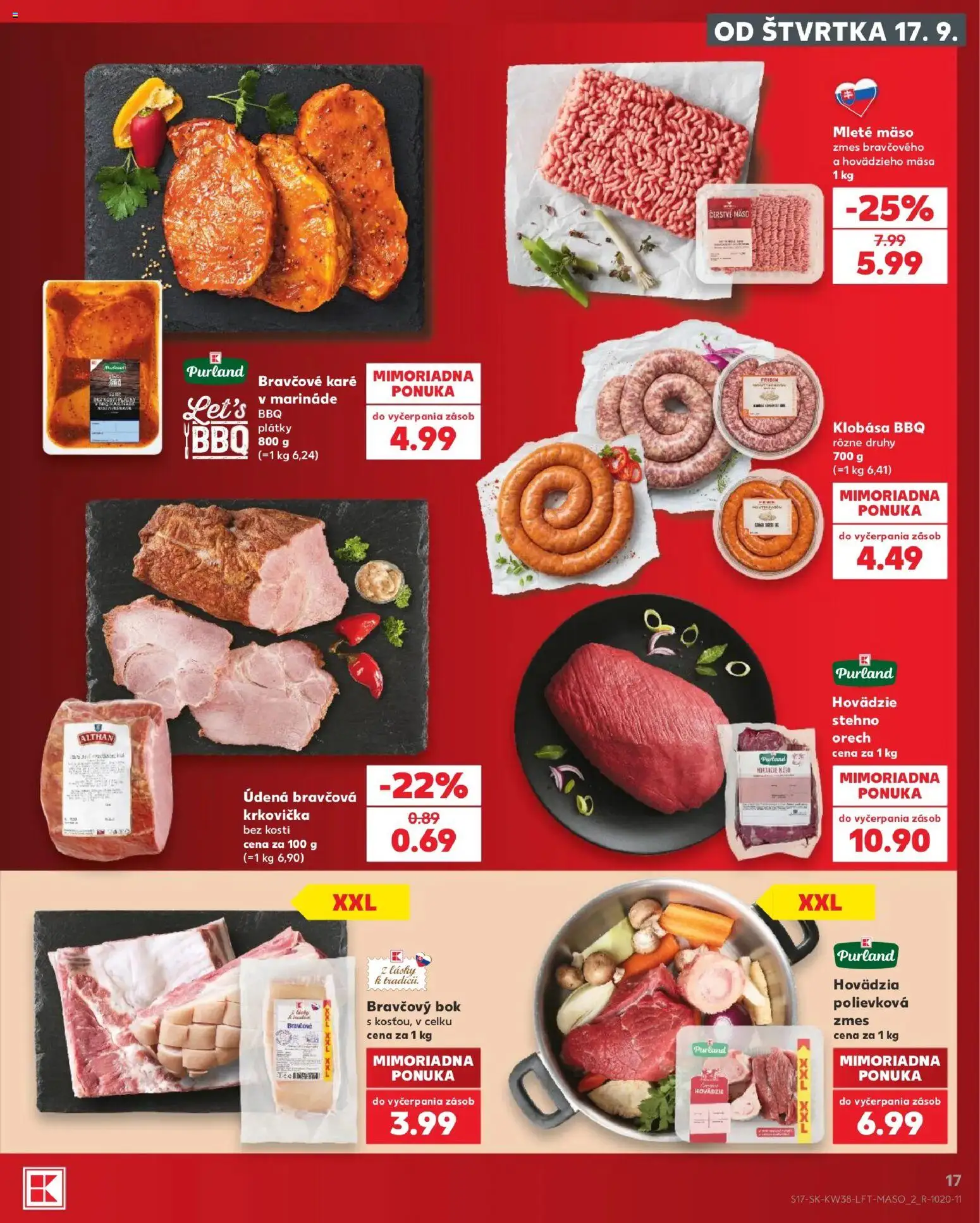 Náhľad Kaufland letáku platného od 17.09.2026