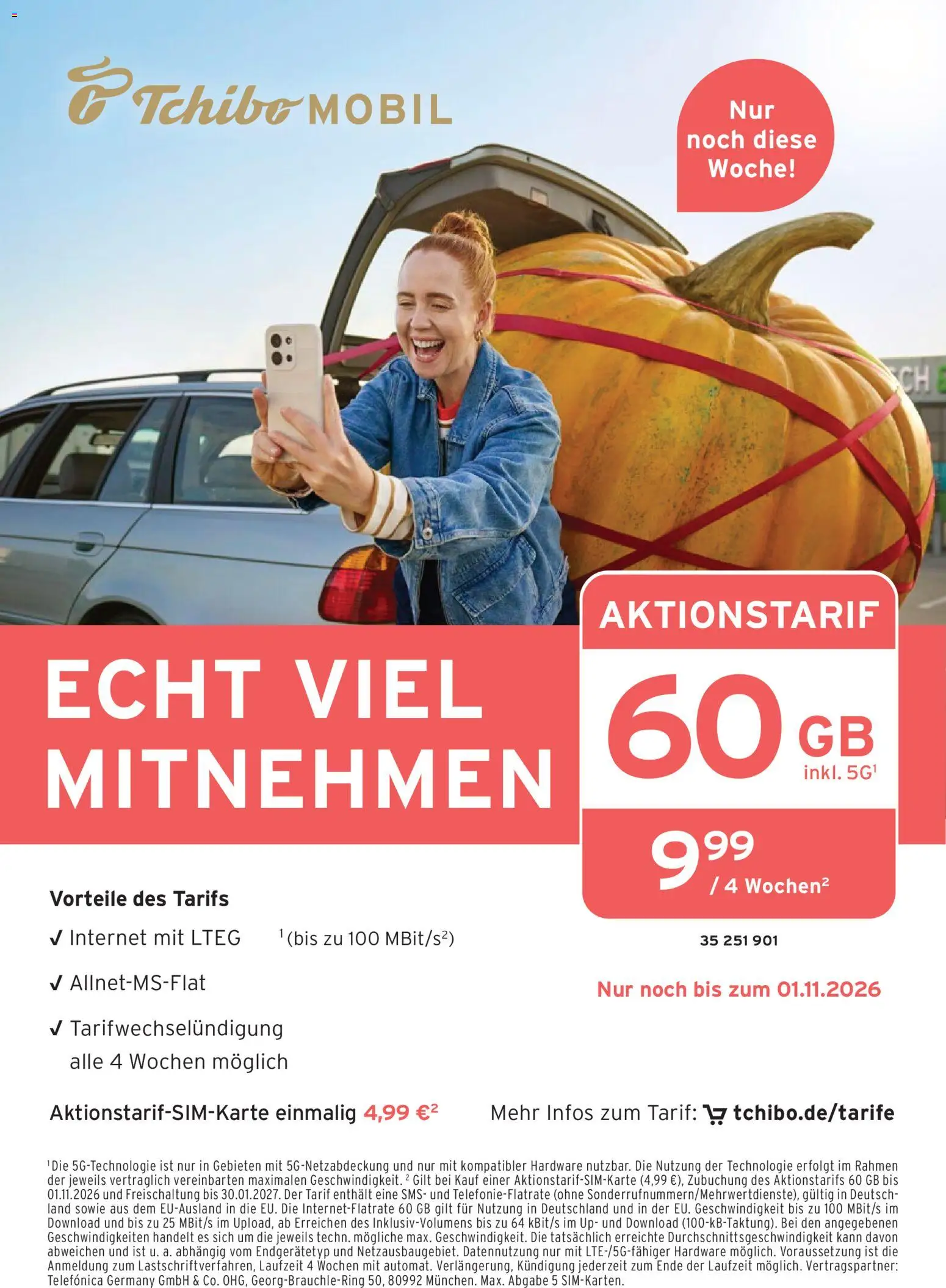 Vorschau von dem Prospekt des Geschäftes Tchibo, gültig ab dem 28.10.2026