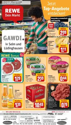 Vorschau von dem Prospekt des Geschäftes Rewe, gültig ab dem 05.10.2026