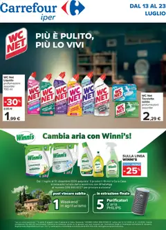 Anteprima dell'opuscolo Carrefour volantino Iper Bolton dal negozio Carrefour valido da 13/07/2026