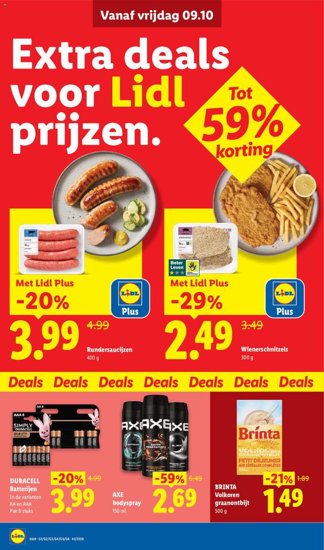 Nieuwe Lidl folder vanaf 05-10