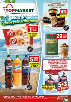 Pogląd gazetki "Top Market gazetka" ze sklepu Top Market ważnej od 16.07.2026