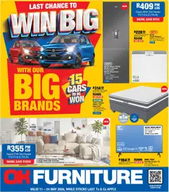 Preview of OK Furniture flyer valid from 11/05/2026
