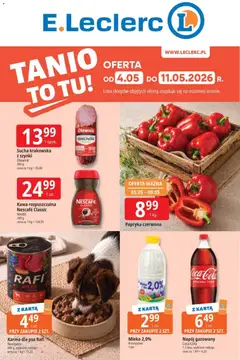Pogląd gazetki "E.Leclerc gazetka" ze sklepu E.Leclerc ważnej od 04.05.2026