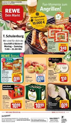 Vorschau von dem Prospekt des Geschäftes Rewe, gültig ab dem 22.06.2026