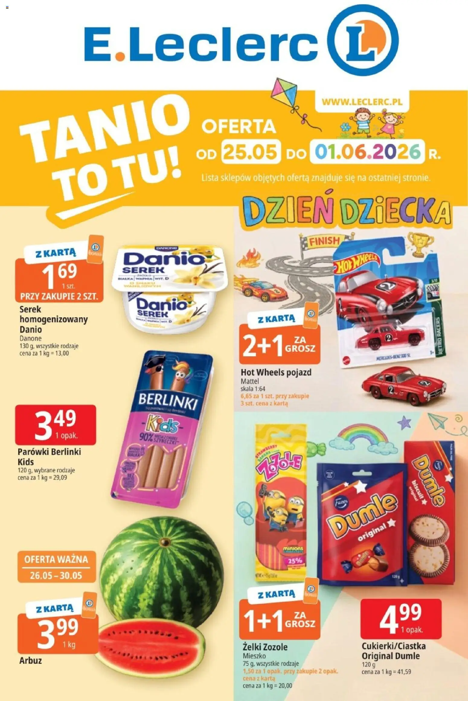 Pogląd gazetki "E.Leclerc gazetka" ze sklepu E.Leclerc ważnej od 25.05.2026