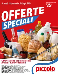 Anteprima dell'opuscolo Piccolo volantino Offerte Speciali dal negozio Piccolo valido da 13/07/2026