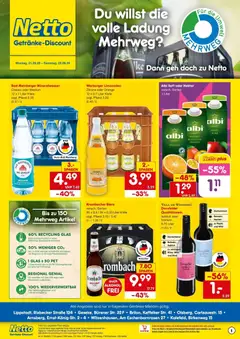 Vorschau von dem Prospekt des Geschäftes Netto Marken-Discount, gültig ab dem 21.09.2026