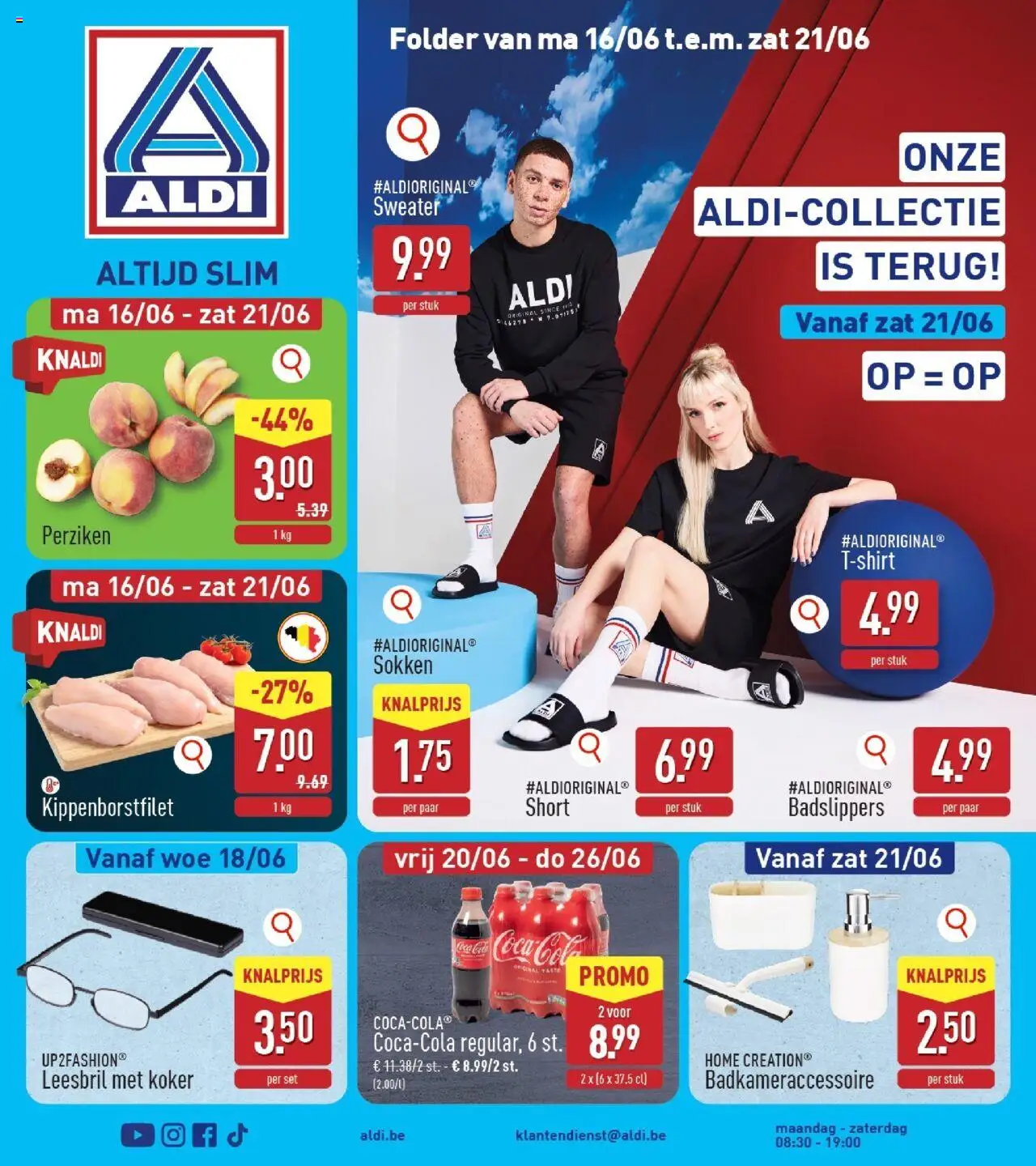 Voorbeeld van Folder week 25 van winkel Aldi geldig vanaf 16/06/2025