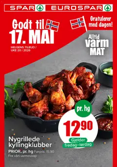 Forhåndsvis Spar 17.Mai fra butikk Spar gyldig fra 14/05/2026