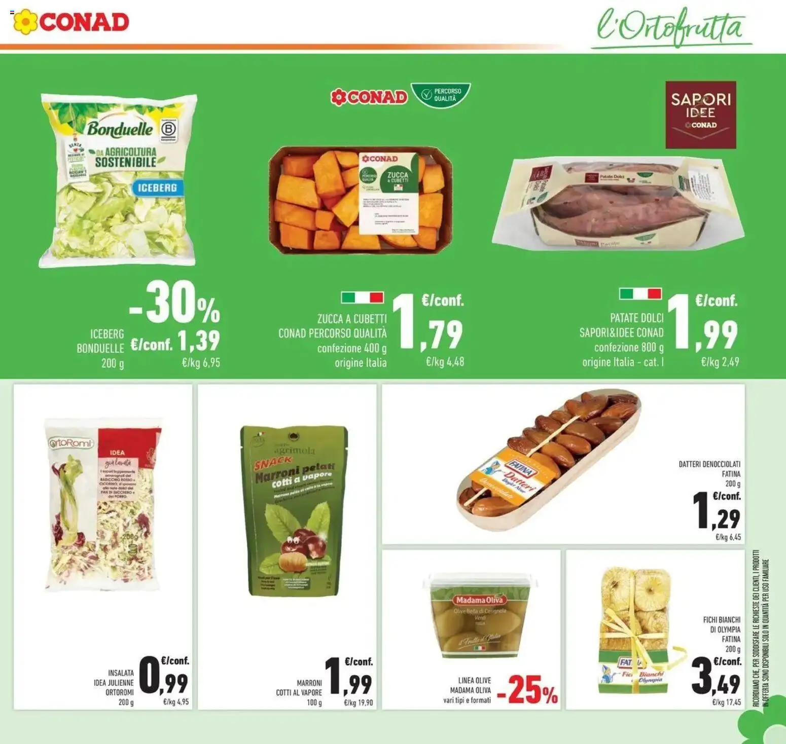 Anteprima dell'opuscolo Conad volantino Rio Saliceto dal negozio Conad valido da 21/10/2026