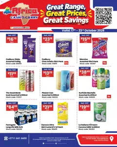Preview of Africa Cash & Carry flyer valid from 17/10/2026