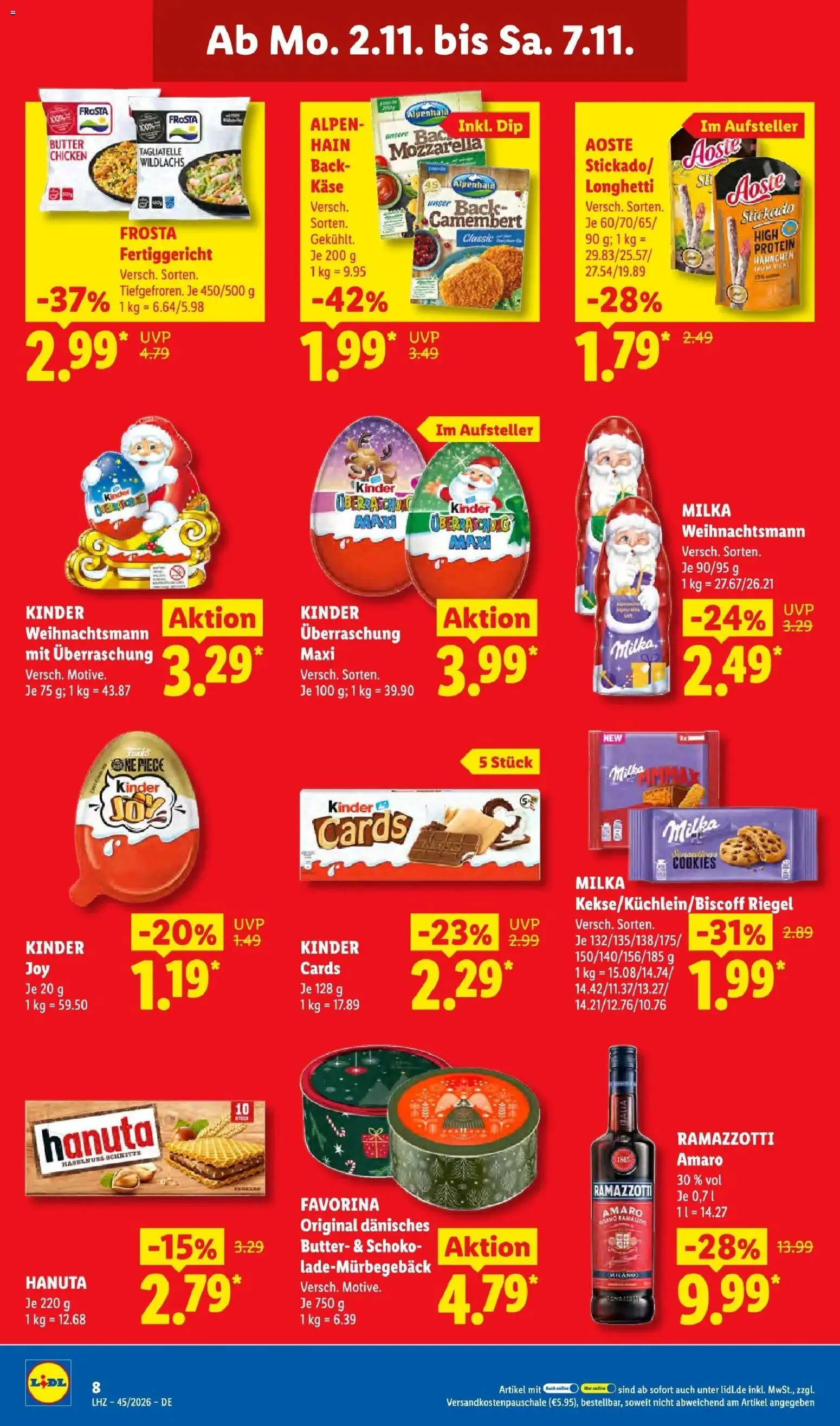 Vorschau von dem Prospekt des Geschäftes Lidl, gültig ab dem 02.11.2026