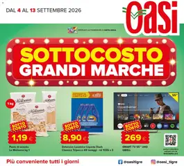 Anteprima dell'opuscolo Oasi volantino Teramo dal negozio Oasi valido da 04/09/2026
