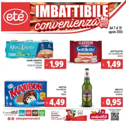 Anteprima dell'opuscolo Eté volantino dal negozio Eté valido da 07/08/2026
