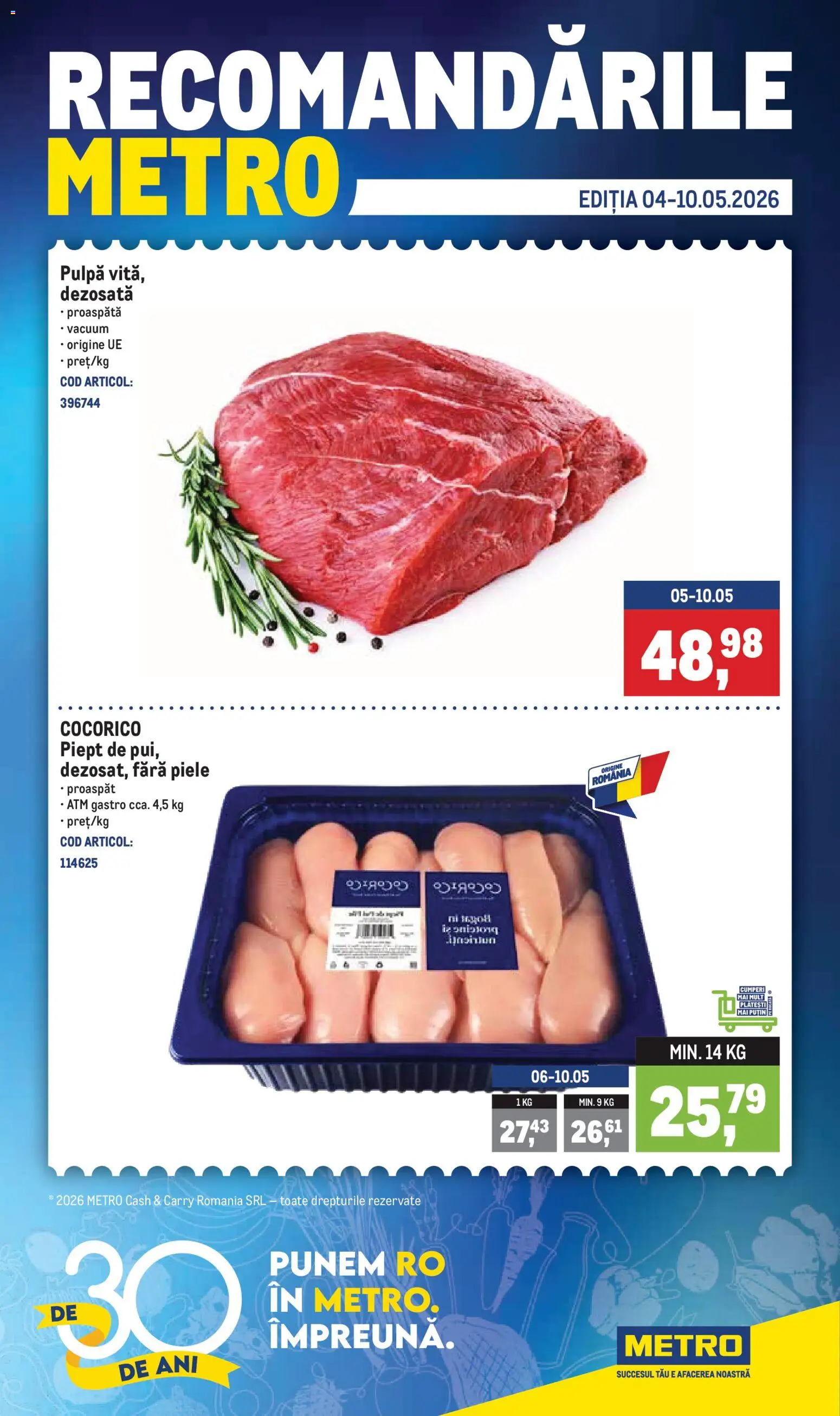 Previzualizarea de cataloage: Metro Metro Catalog valabil de la 04.05.2026