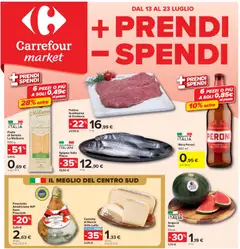 Anteprima dell'opuscolo Carrefour volantino Market - Lazio dal negozio Carrefour valido da 13/07/2026