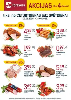 Skatīt Forevers akciju bukletu, derīgs no 11.06.2026.