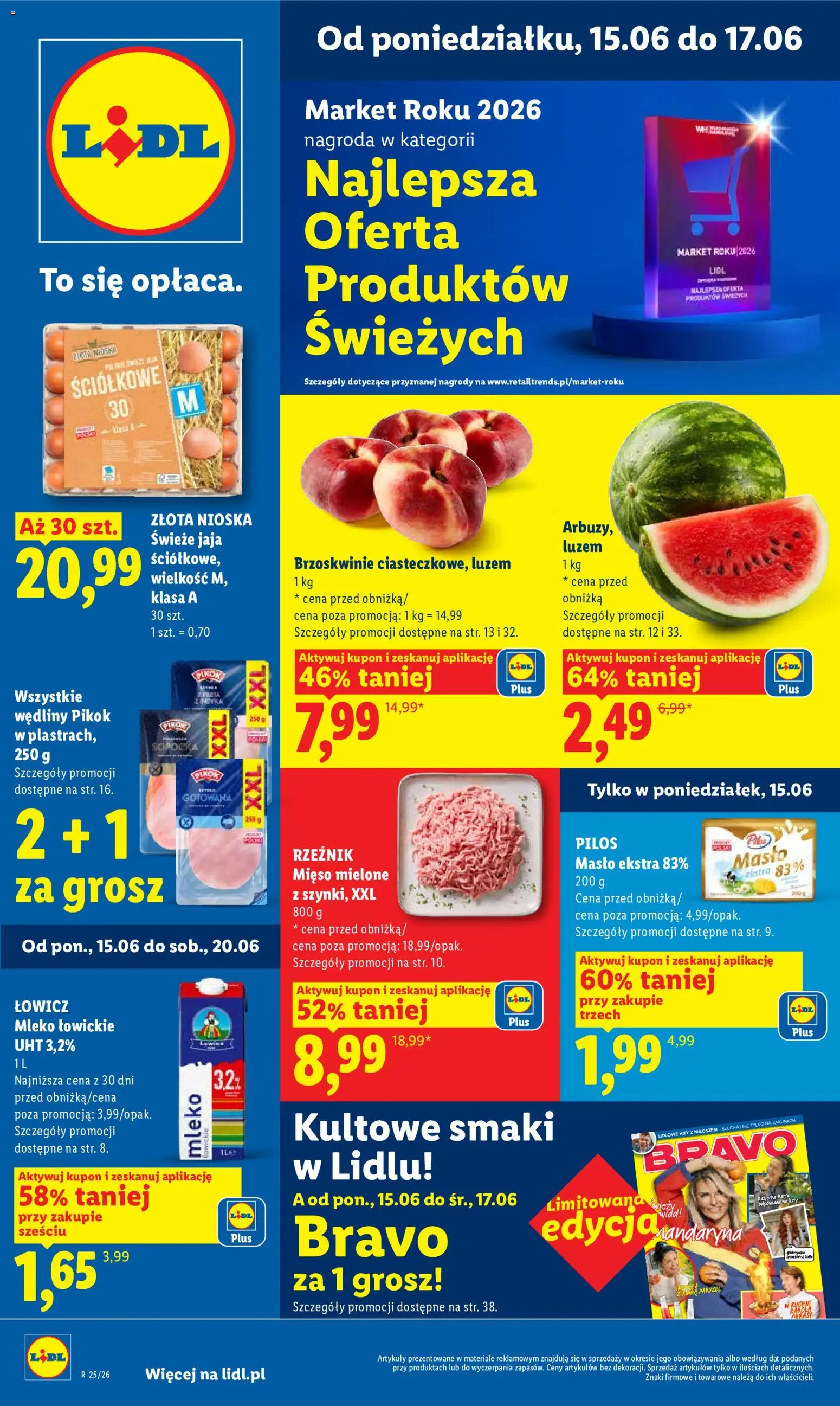 Pogląd gazetki "Lidl gazetka" ze sklepu Lidl ważnej od 15.06.2026