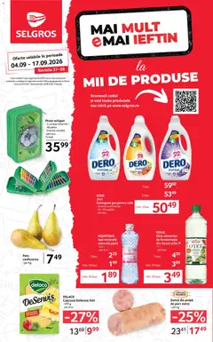 Previzualizarea de cataloage: Selgros Selgros Catalog valabil de la 04.09.2026