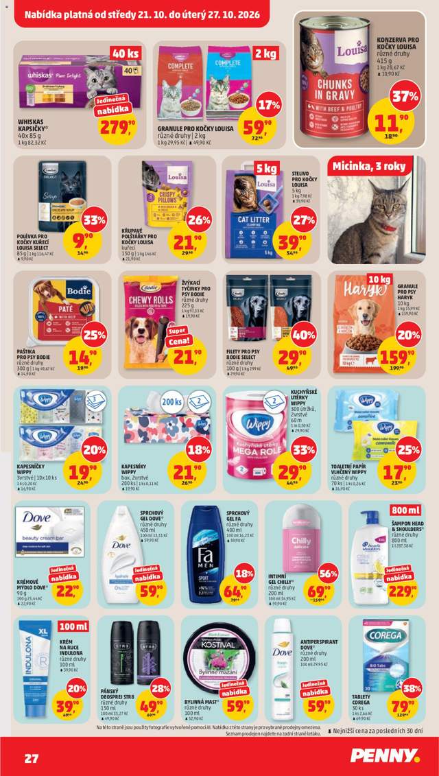 Nový Penny Market leták od 21.10.