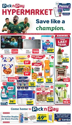 Preview of Pick n Pay flyer valid from 07/08/2026