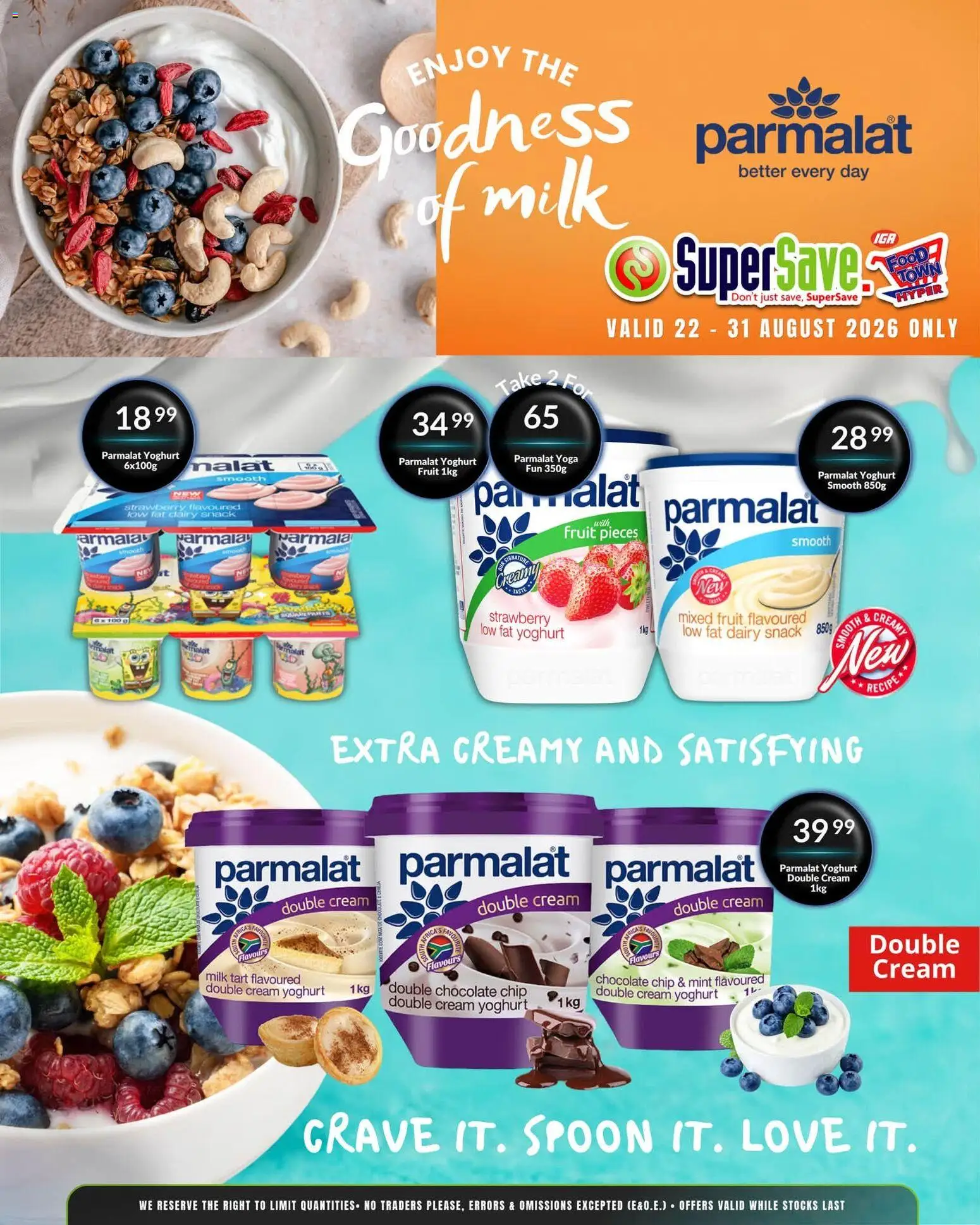 Preview of Super Save flyer valid from 22/08/2026