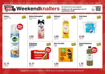 Voorbeeld van Budget Food folder van winkel Budget Food geldig vanaf 25-09-2026