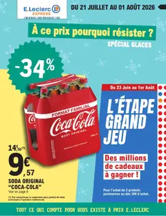 Prévisualisation de E.Leclerc Depenser moins 17 - express du magasin E.Leclerc formulaire valide 21/07/2026