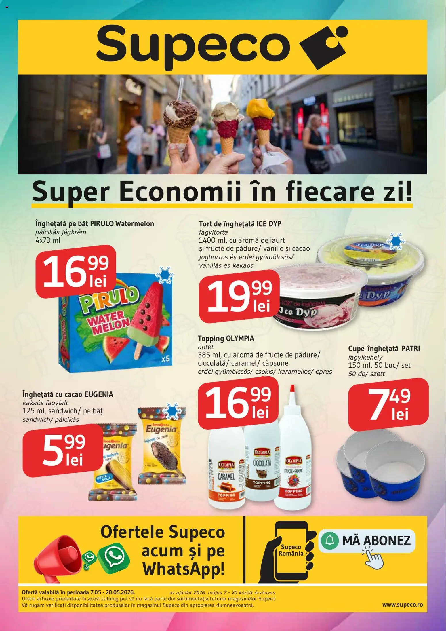 Previzualizarea de cataloage: Supeco Supeco Catalog Bilingv valabil de la 07.05.2026