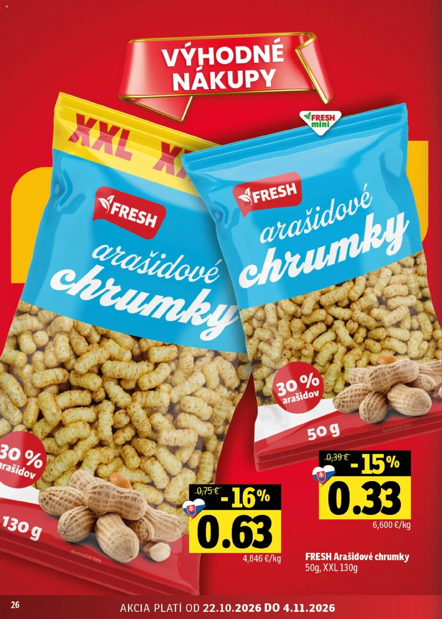 Náhľad Fresh letáku platného od 22.10.2026
