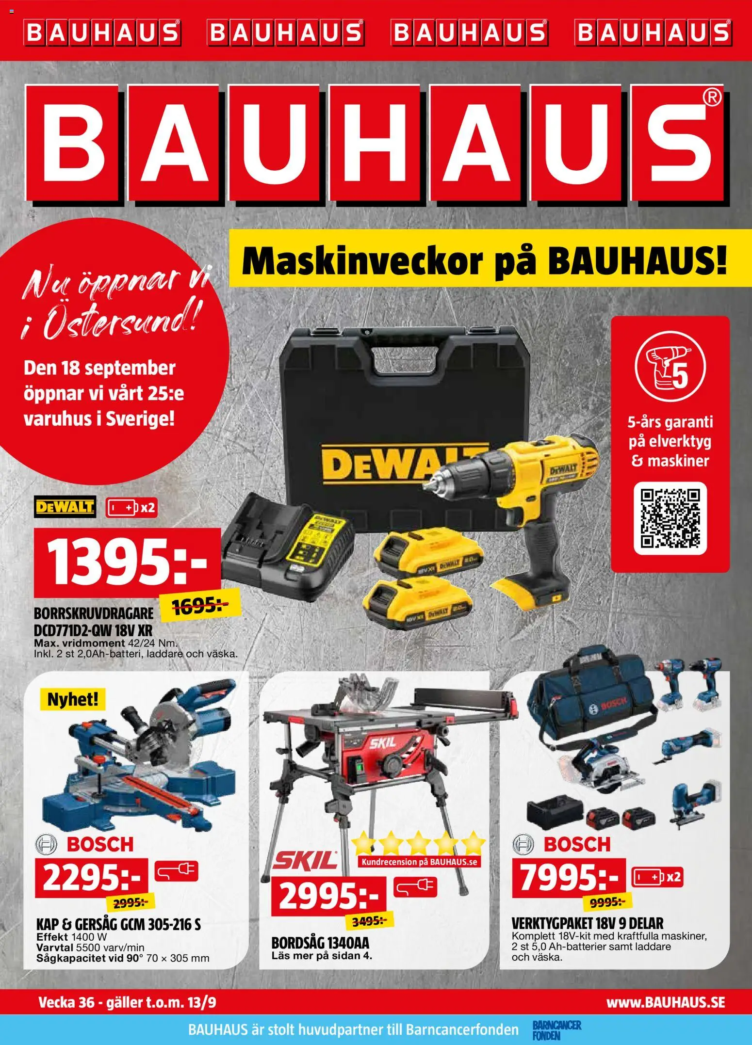Förhandsgranska reklamblad Bauhaus erbjudanden från butik Bauhaus gäller från 31/08/2026