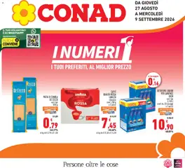 Anteprima dell'opuscolo Conad volantino Piemonte dal negozio Conad valido da 27/08/2026