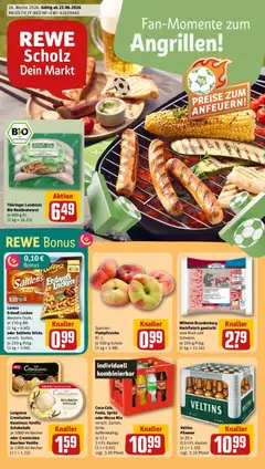 Vorschau von dem Prospekt des Geschäftes Rewe, gültig ab dem 21.06.2026
