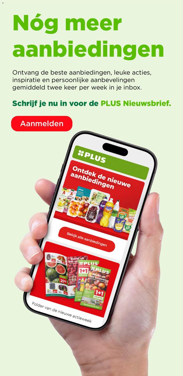 Nieuwe Plus folder vanaf 16-09