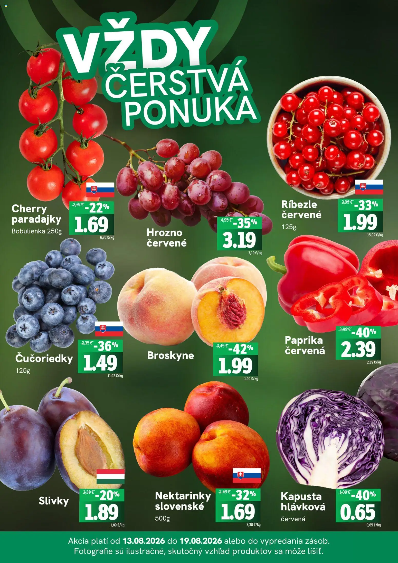 Náhľad Fresh letáku platného od 13.08.2026
