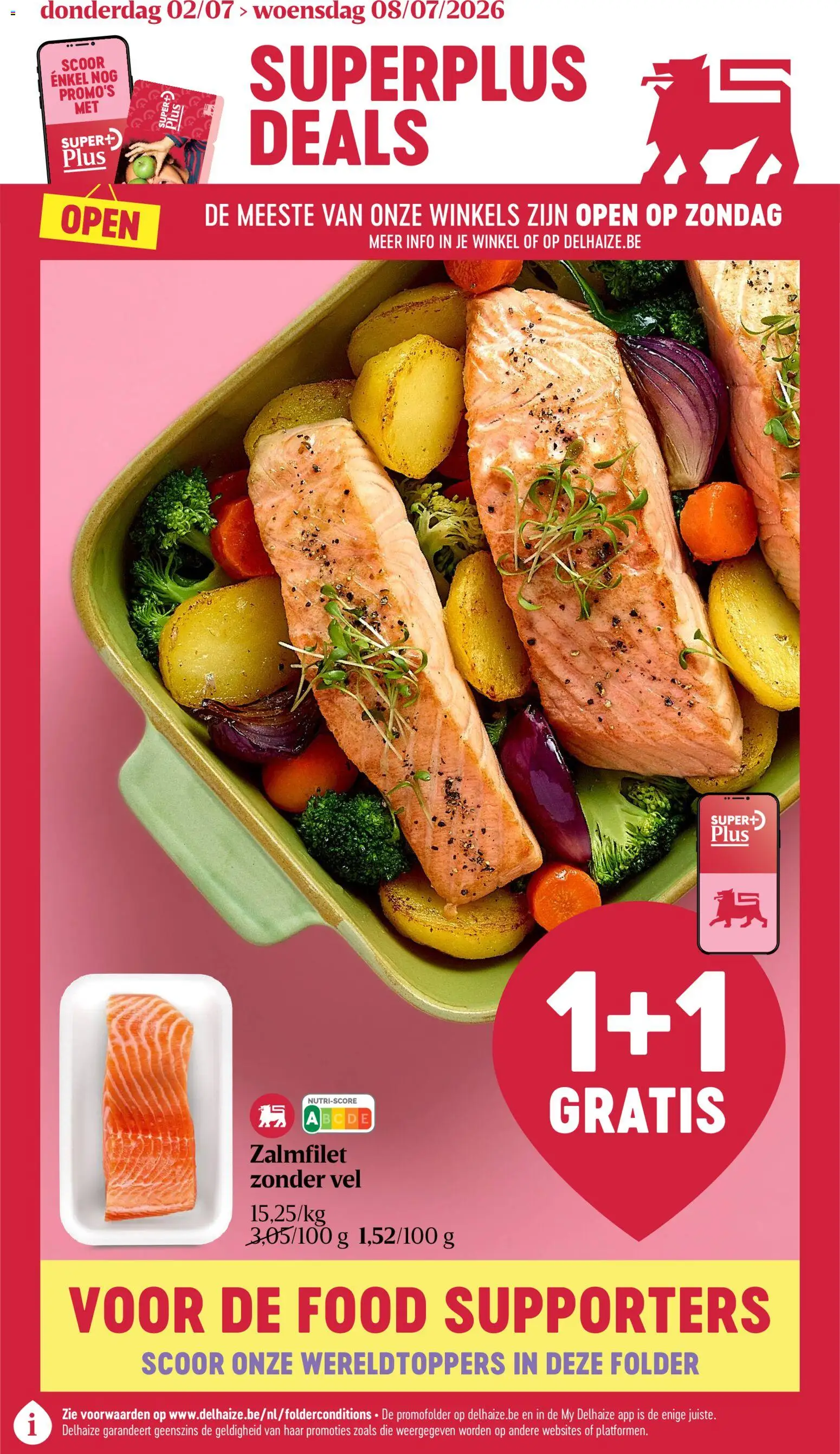 Voorbeeld van Delhaize Folder week 27 van winkel Delhaize geldig vanaf 02/07/2026