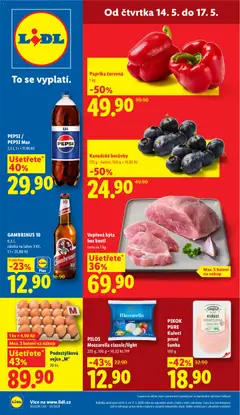 Náhled nabídky: Lidl Lidl leták platný od 14.05.2026