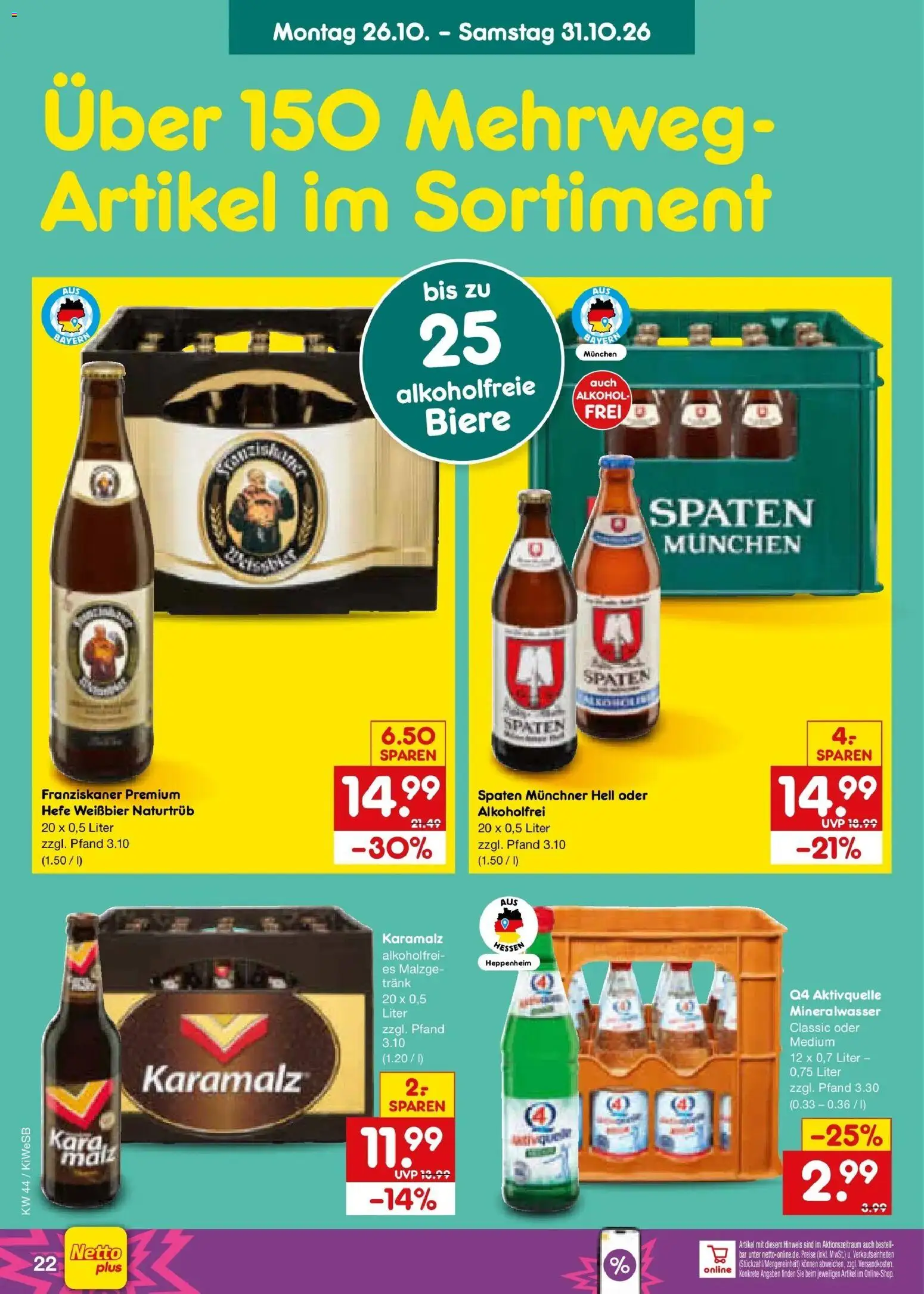 Vorschau von dem Prospekt des Geschäftes Netto Marken-Discount, gültig ab dem 26.10.2026