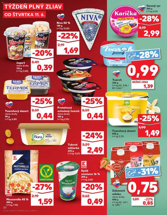 Nový Kaufland leták od 11.06.