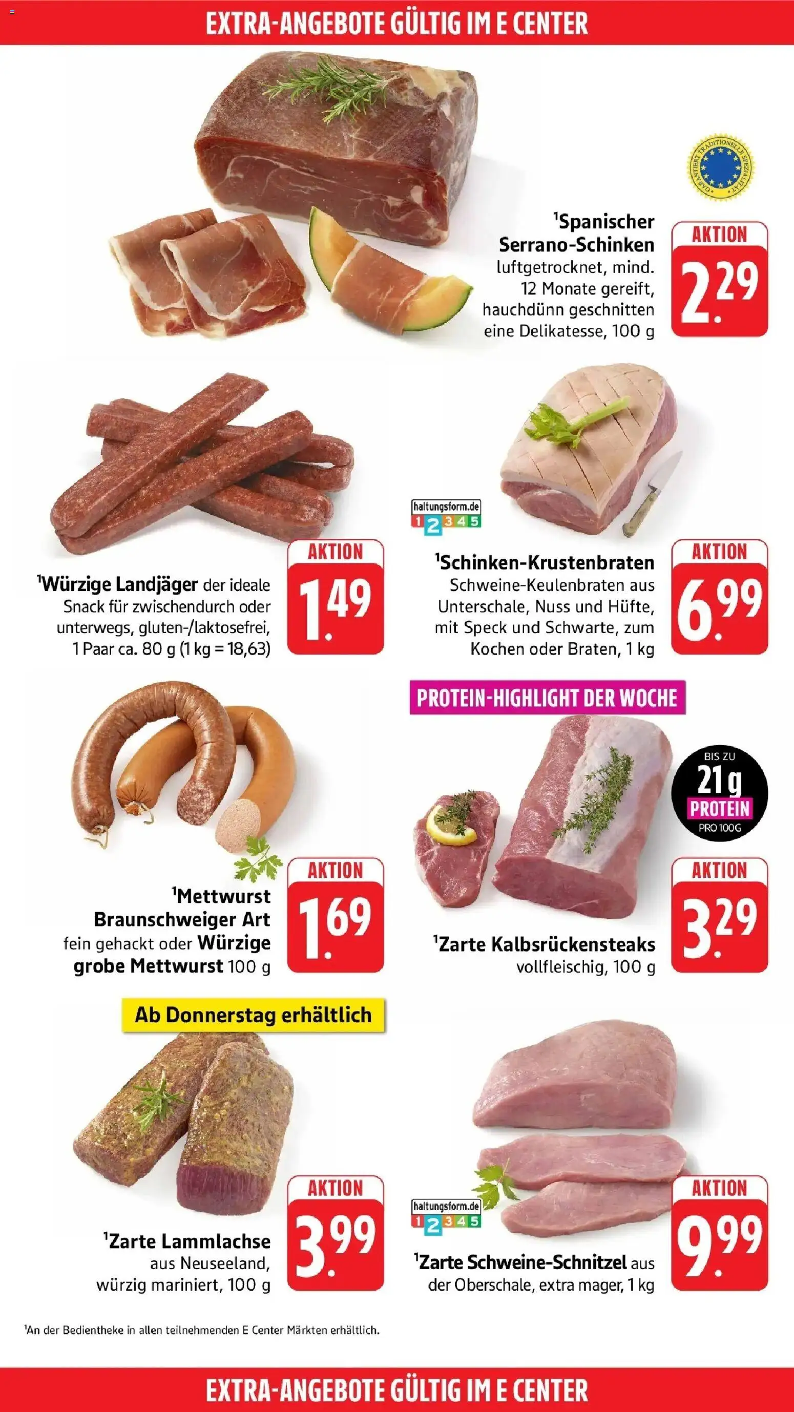 Vorschau von dem Prospekt des Geschäftes E center, gültig ab dem 26.10.2026