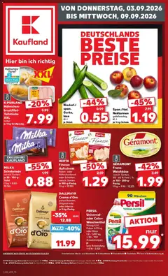 Vorschau von dem Prospekt des Geschäftes Kaufland, gültig ab dem 03.09.2026