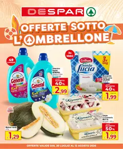 Anteprima dell'opuscolo Despar volantino Express Sardegna dal negozio Despar valido da 30/07/2026