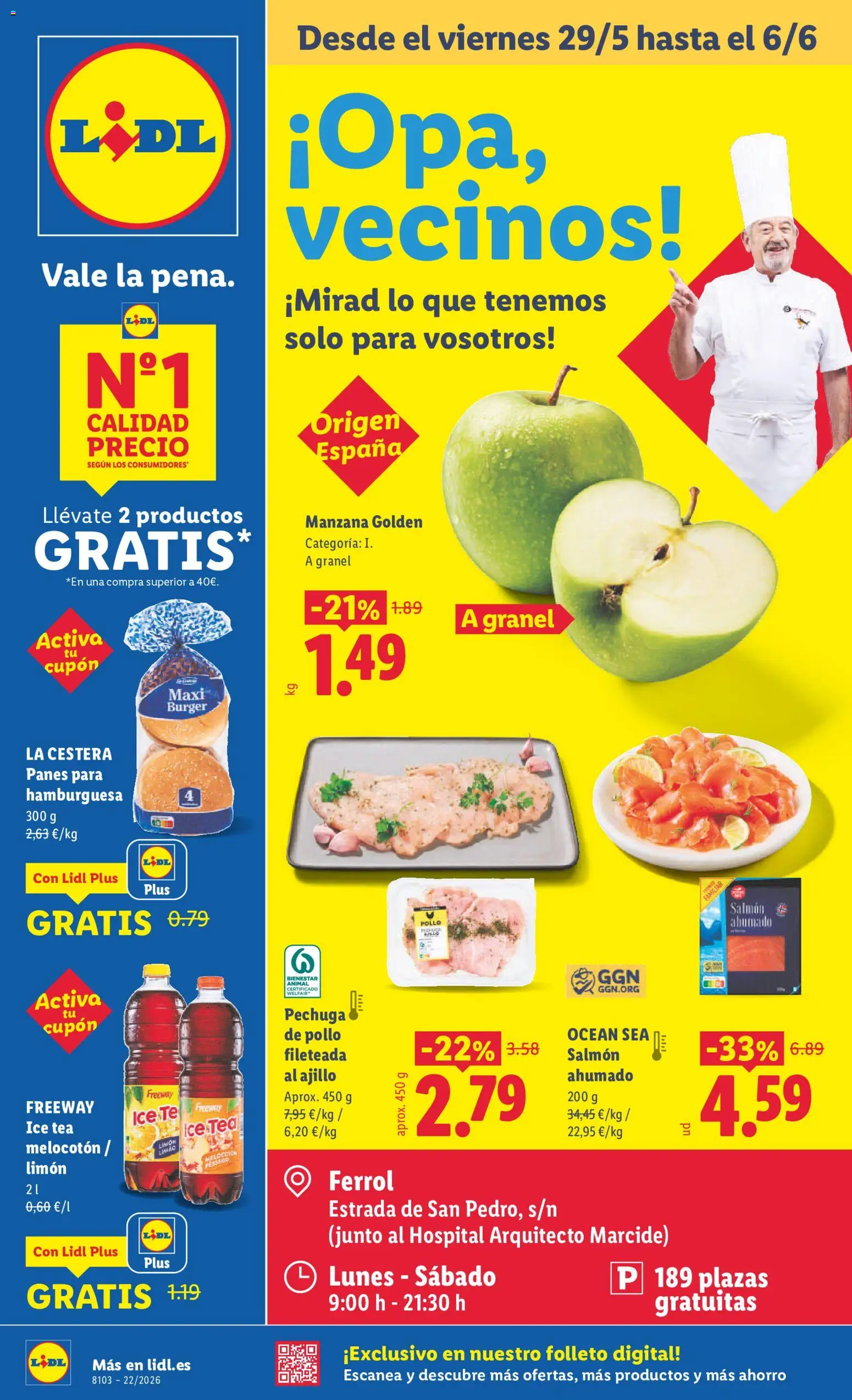 Vista previa del folleto de la tienda Lidl válido desde el 29/05/2026 