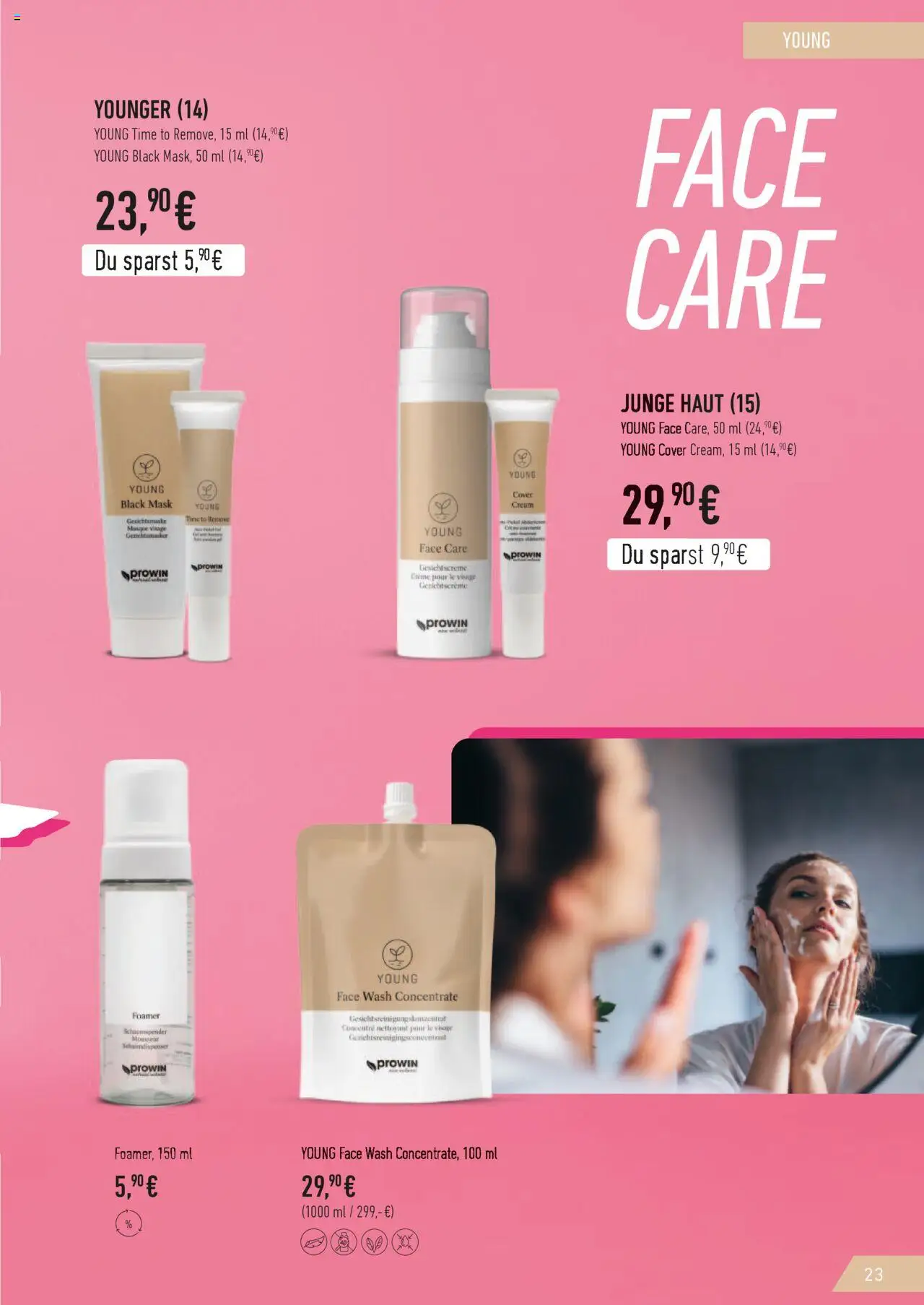 Vorschau von dem Prospekt des Geschäftes Prowin, gültig ab dem 01.10.2025 - Creme, Gesichtsmaske