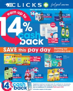 Preview of Clicks flyer valid from 21/05/2026