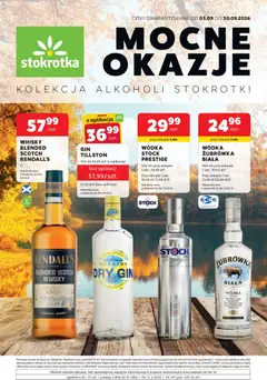 Pogląd gazetki "Stokrotka gazetka - Oferta alkoholowa" ze sklepu Stokrotka ważnej od 03.09.2026