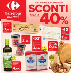 Anteprima dell'opuscolo Carrefour volantino Market - Ardea dal negozio Carrefour valido da 21/04/2026