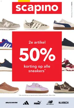 Voorbeeld van Scapino folder Sneaker van winkel Scapino geldig vanaf 23-09-2026